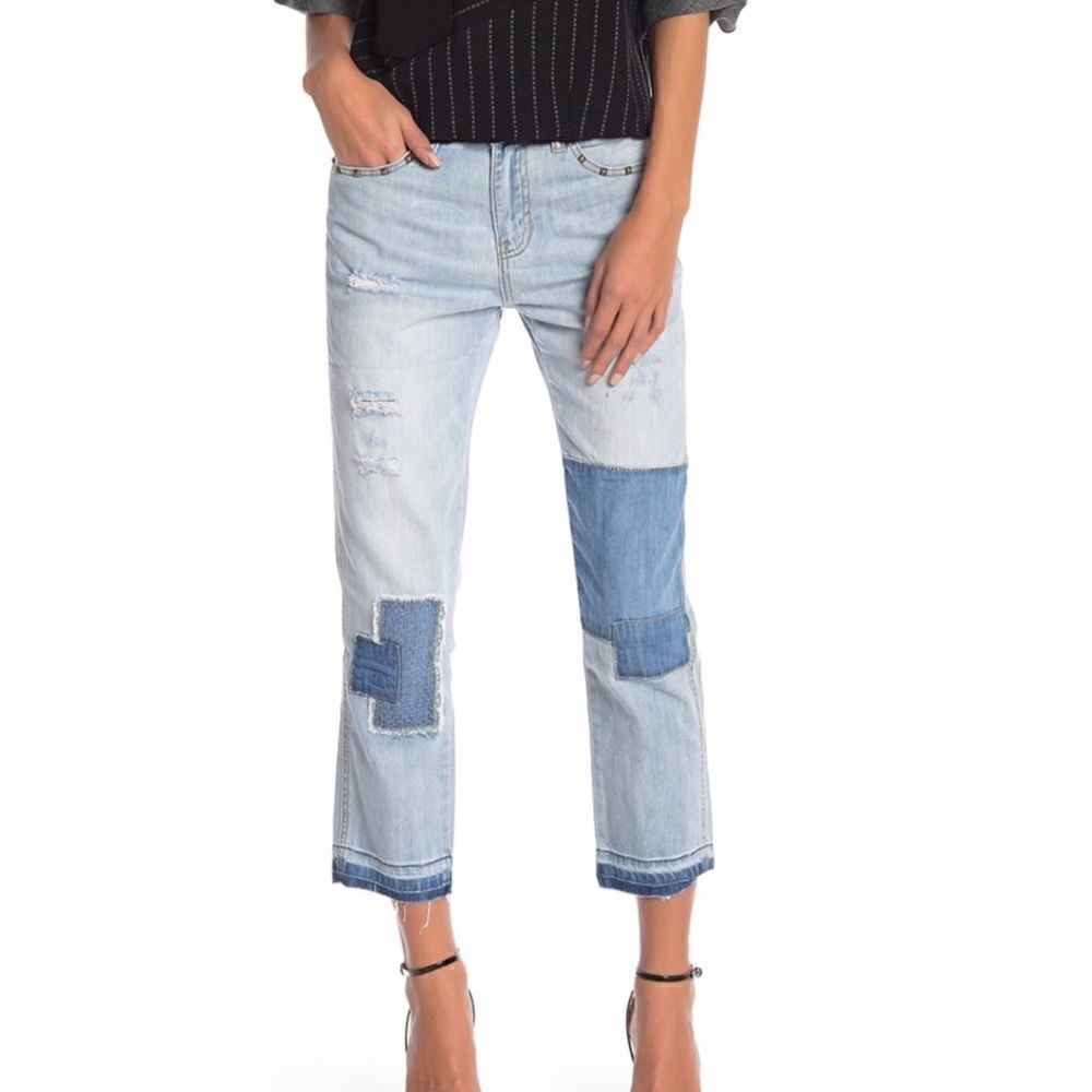 Desigual NWT Denim Jeans white wash Size 26
